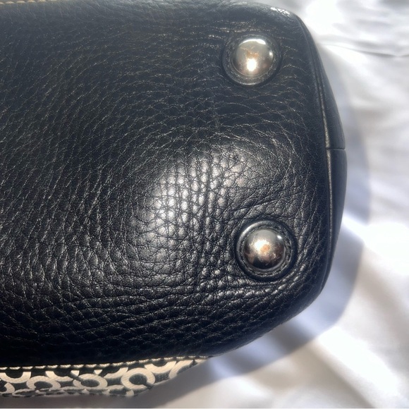 Coach Y2k OP Art Signature Penelope Leather Shoulder Handbag Pocketbook - Picture 7 of 16